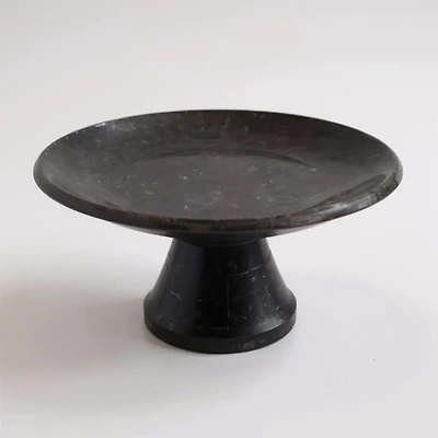 Footed Marble Serving Tray
