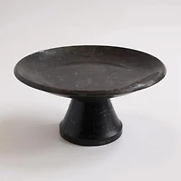 Footed Marble Serving Tray