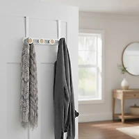 Metal Door Hanger 4 Hooks