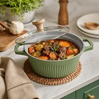 Veraroma™ Die Cast Aluminium Ceramic Non-Stick Casserole - 20cm