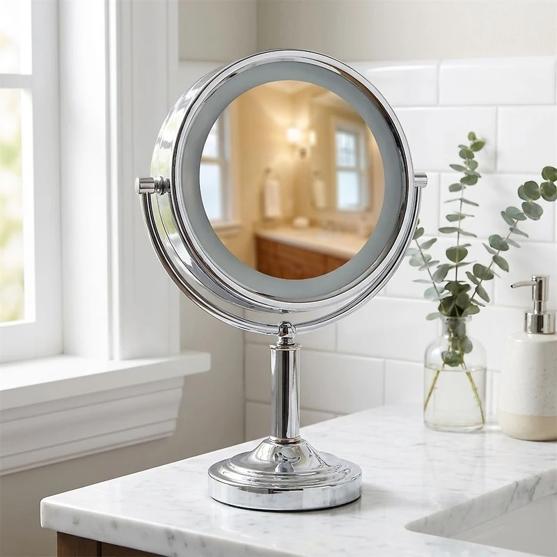 Danielle Creations Miroir de coiffeuse LED éclairé