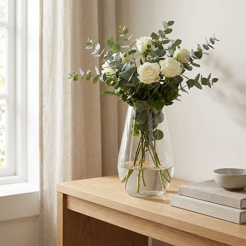 Maxwell Diamante Vase, 35cm