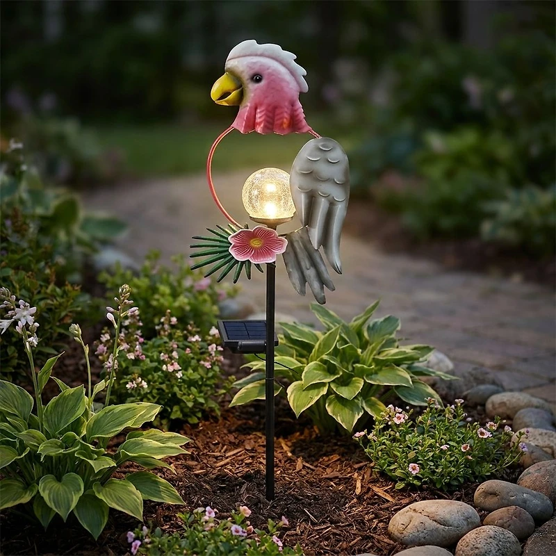Lampe solaire DEL - Perroquet