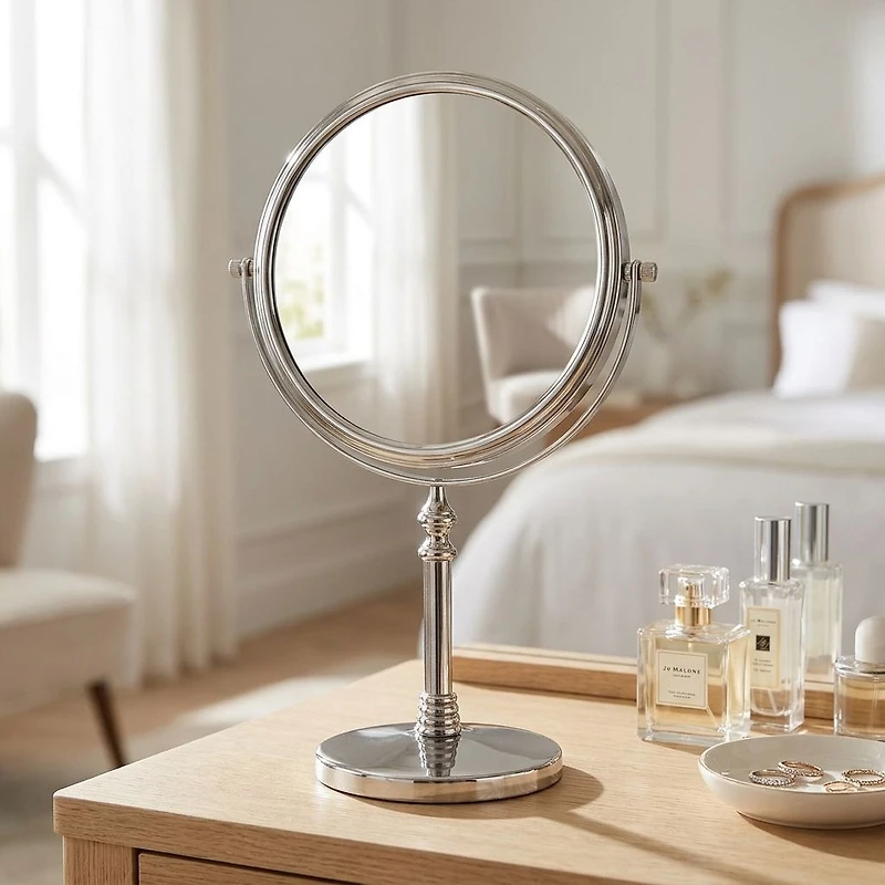 Danielle Creations Miroir de coiffeuse rond