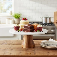 JS Gourmet Marble Cake Stand Rack