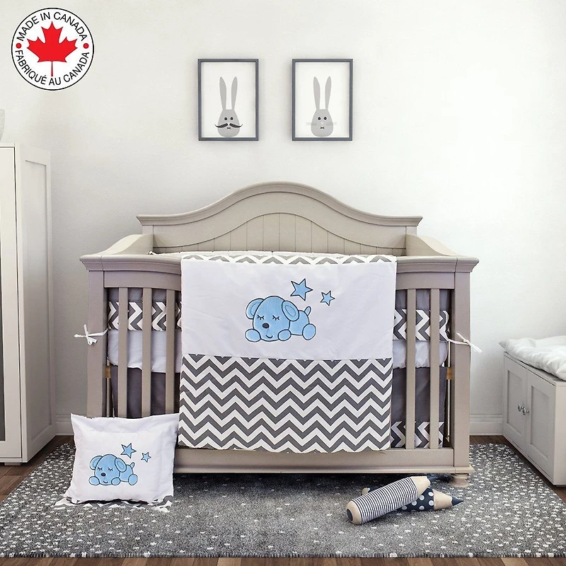 7-Piece Crib Bedding Set
