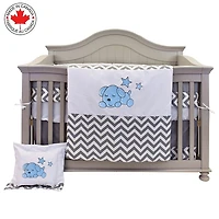7-Piece Crib Bedding Set