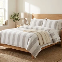 Waffle Stripe Ensemble housse de couette
