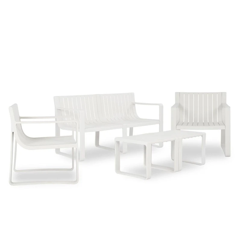 Patioflare 4-Piece Pioneer Conversation Set - Beige