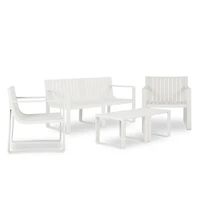 Patioflare 4-Piece Pioneer Conversation Set - Beige