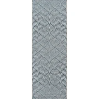 Laura Contemporary Area Rug - Blue