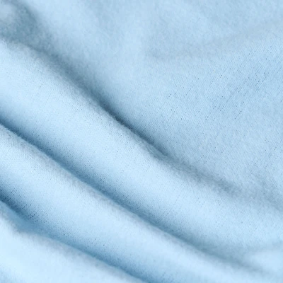 Luxury ensemble housse de couette unie en flanelle