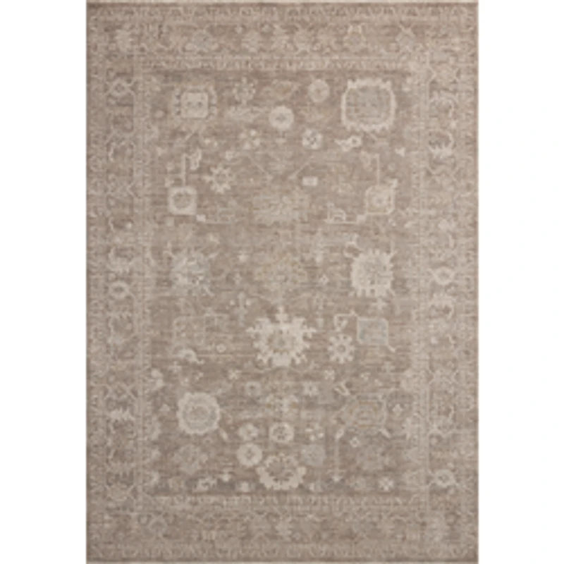 Chris Loves Julia x Loloi Louisa Rug - Taupe / Ivory