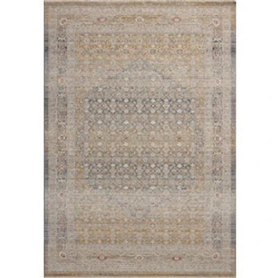 Chris Loves Julia x Loloi Ida Rug - Stone / Gold