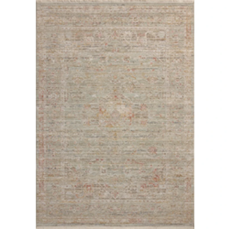 Chris Loves Julia x Loloi Ida Rug - Slate / Natural