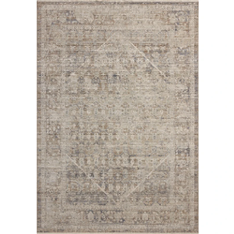 Chris Loves Julia x Loloi Ida Rug - Slate / Natural