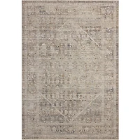 Chris Loves Julia x Loloi Ida Rug - Slate / Natural