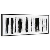 Striation Hand Painted Canvas