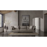 Vase de sol décoratif en céramique « Rayne » - 47 po