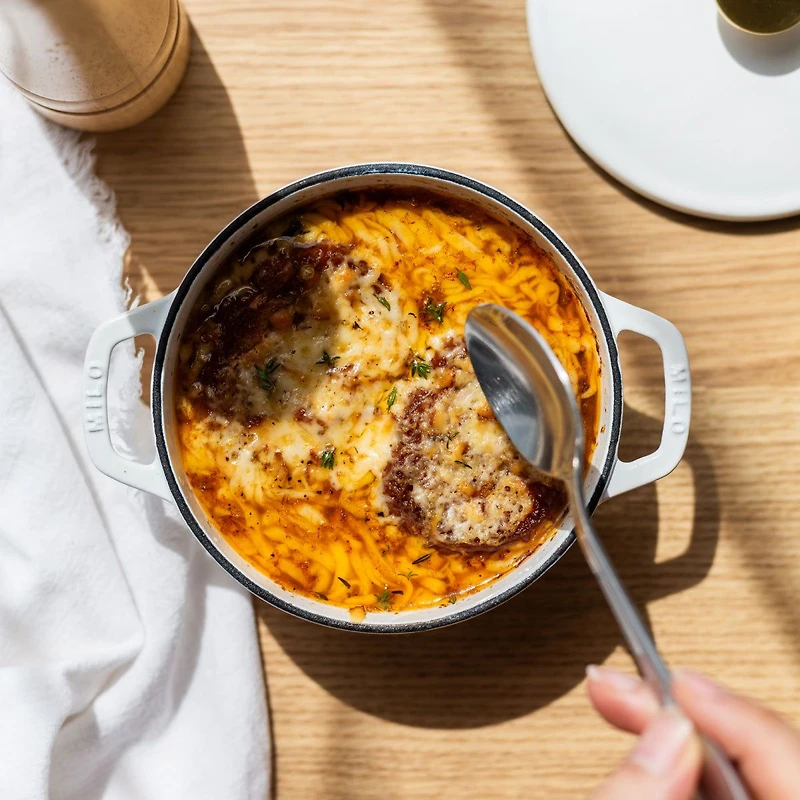 0.5Q Dutch Oven - White