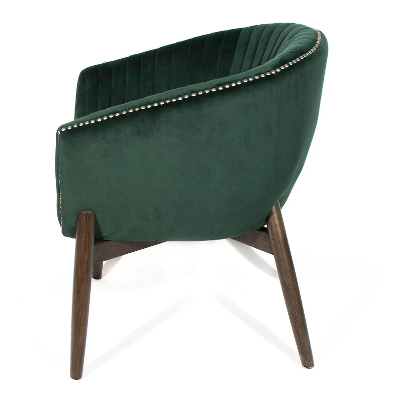 Nadia Green Velvet Club Chair