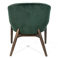 Nadia Green Velvet Club Chair