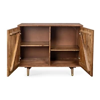 Hadley 37" Wide Wood Accent Cabinet