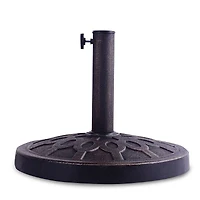 30lbs 18" Heavy Duty Outdoor Patio Market Umbrella Base