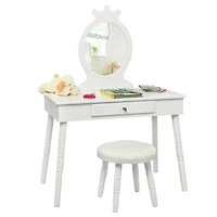 Vanity Makeup Table & Chair Set