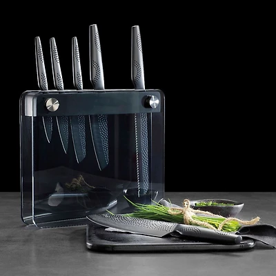 iD3 Black Samurai Sakai Knife Block 7-Piece