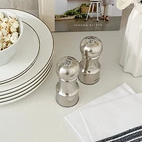 Salière & poivrière en inox par Trudeau