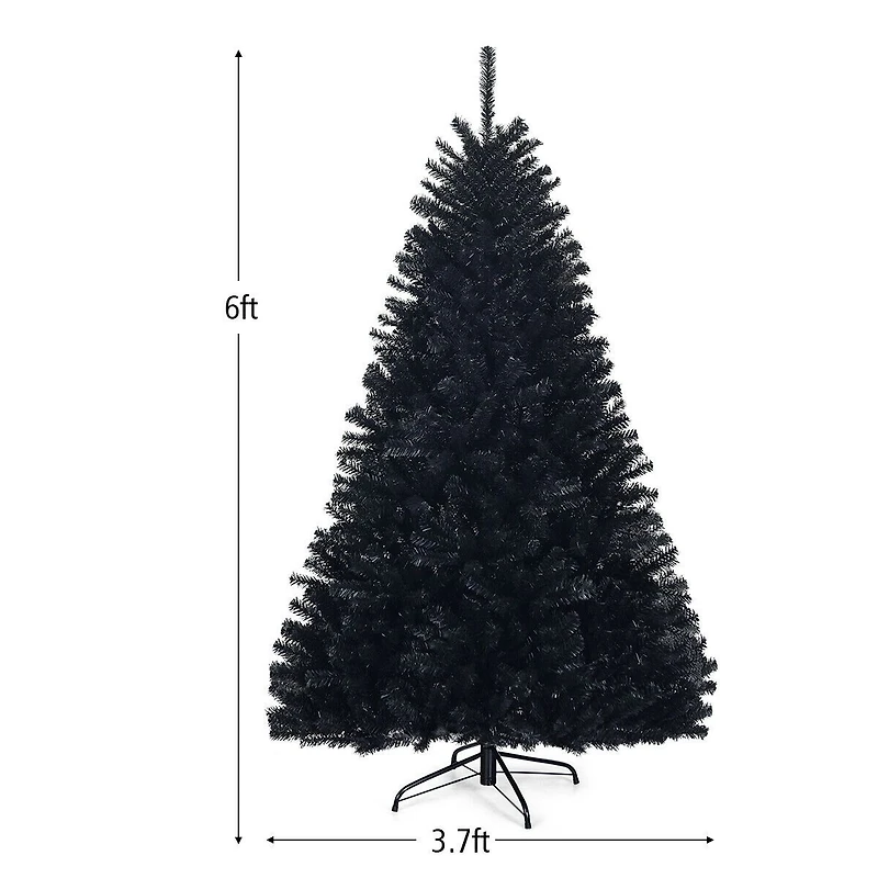 Arbre de Noël artificiel à charnières Halloween – 6 pi