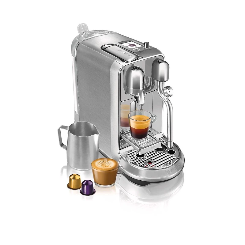 Machine à espresso à capsule Nespresso® Creatista Plus par Breville - Acier inoxydable