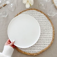 Napperon rond blanc par Maxwell & Williams
