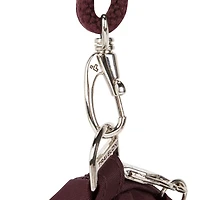 Travelon Essentials Sac à bandoulière antivol asymétrique mini - Bordeaux foncé