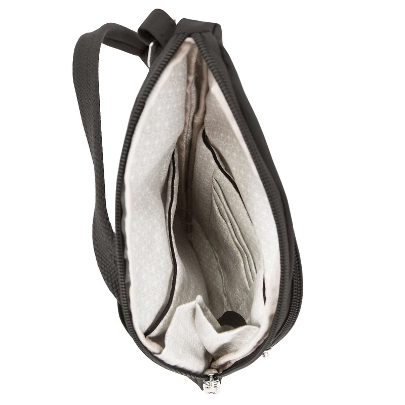 Anti-Theft Essentials Mini Asymmetric Crossbody - Black