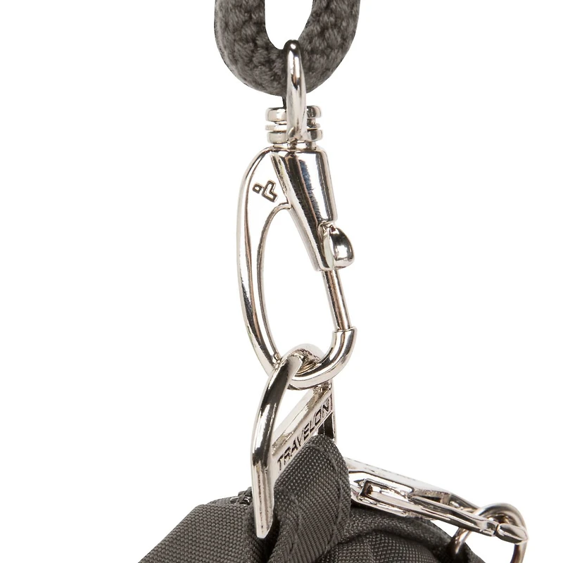 Anti-Theft Essentials Mini Asymmetric Crossbody - Smoke