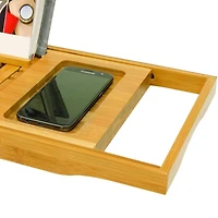 Bamboo Bathtub Caddy