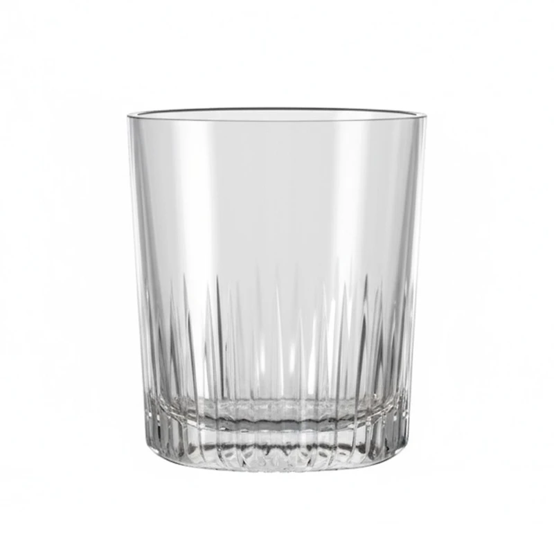 Pavilion Gleam Rock Glasses, Set of 12 -12 oz