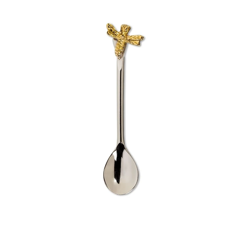 Petite cuillère avec poignée d'abeille