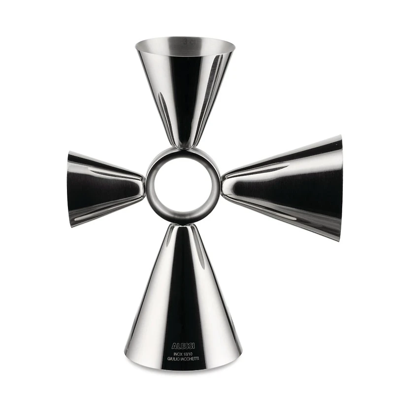 The Tending Box Quadri Combo Jigger by Alessi