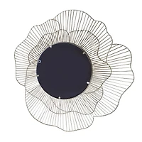 Asais Flower Mirror Gold