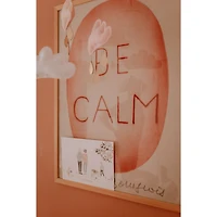 Cloud Mobile - Peach, White & Taupe
