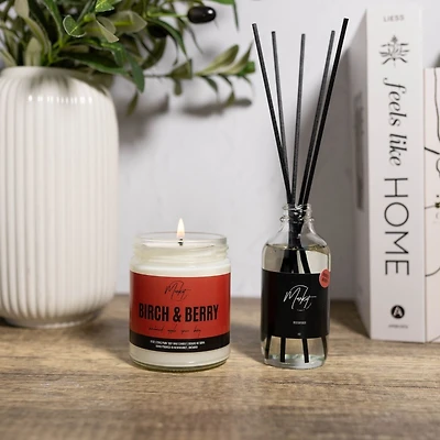 Birch & berry candle and reed - Duo