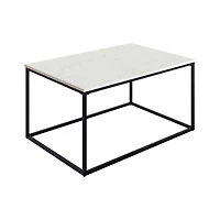 Zenvuro Table basse rectangulaire