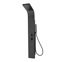 Jason Black Matt Finished Shower Panel