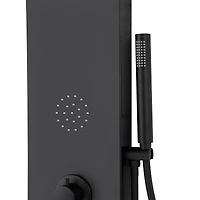 Jason Black Matt Finished Shower Panel