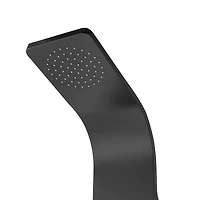 Jason Black Matt Finished Shower Panel