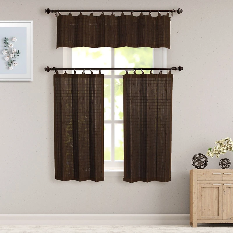 Bamboo Ring Tier Set - Espresso (48" x 36")