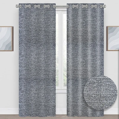 Burbank Jacquard Grommet Curtain